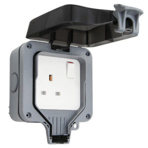 Weatherproof Outdoor Socket/Switch Box –  With Single / Double 13A Sockets or Empty Enclosure