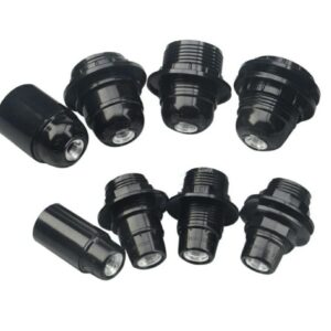 Plastic Lamp Holders E14/E27 With/out Ring