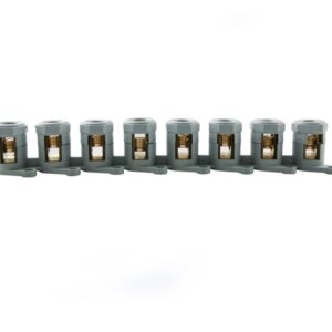 Gray Connector Strip 8X1 (Screw Terminal Block)